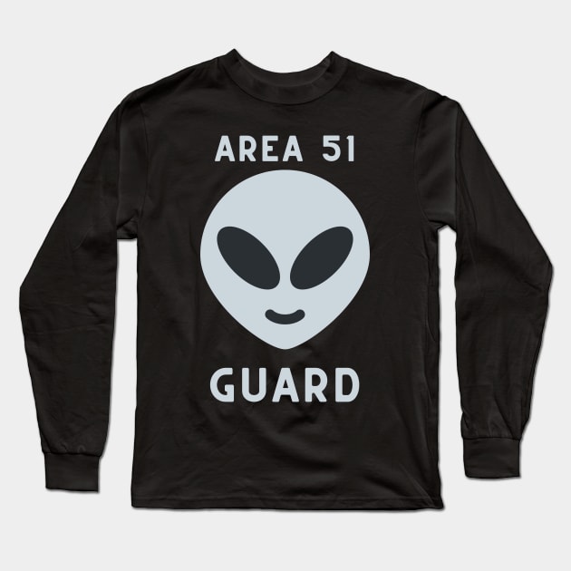 Area 51 Guard Long Sleeve T-Shirt by isstgeschichte